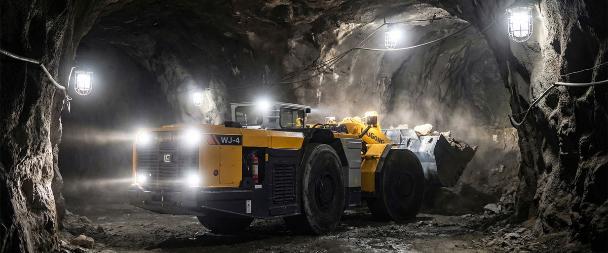 LiuGong Lancia il Caricatore Sotterraneo WJ4 Espandendosi nel Settore Minerario